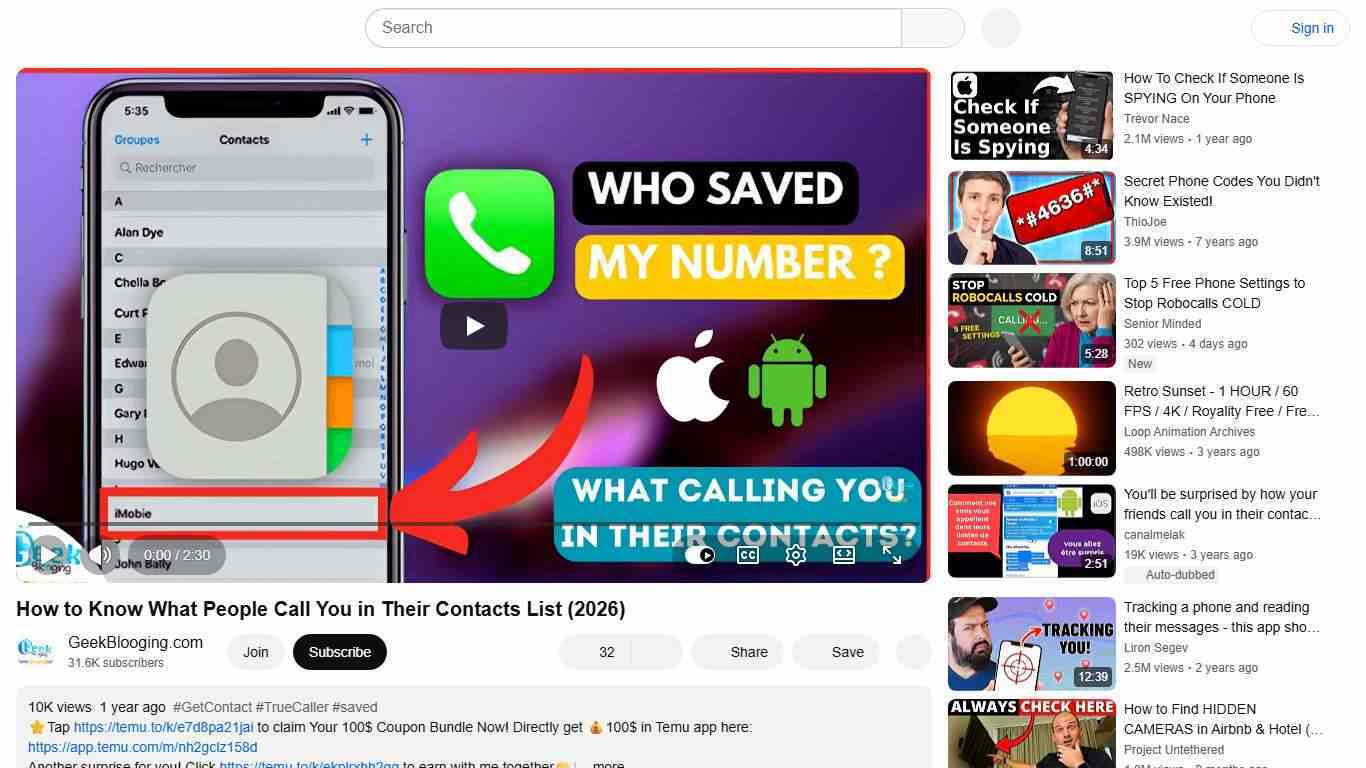 How to Know What People Call You in Their Contacts List (2026) - YouTube